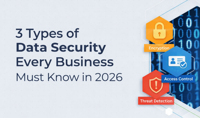 3 Types of Data Security Every Business Must Know in 2026 (And How to Use Them)