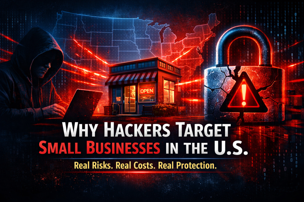 Why Hackers Love Targeting Small Businesses in the U.S. (2026): Real Risks, Attack Methods & Your Protection Guide