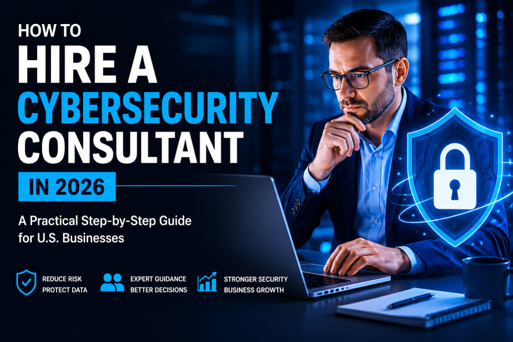 How to Hire a Cybersecurity Consultant in 2026 (A Practical Step-by-Step Guide for U.S. Businesses)